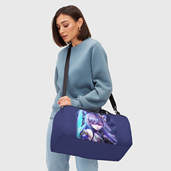 Сумки спортивные Keqing - Genshin Impact, цвет: 3D-принт — фото 2