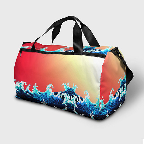 Спортивная сумка Кракен в Море Градиент / 3D-принт – фото 2