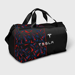 Сумки спортивные TESLA MOTORS ТЕСЛА, цвет: 3D-принт