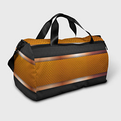 Спортивная сумка 3d gold black