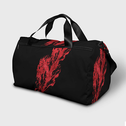 Спортивная сумка Fire and Blood Dragon / 3D-принт – фото 2
