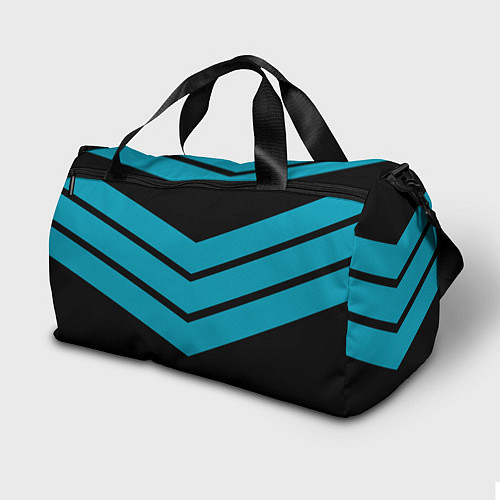 Спортивная сумка Минималистичные три полоски / 3D-принт – фото 2