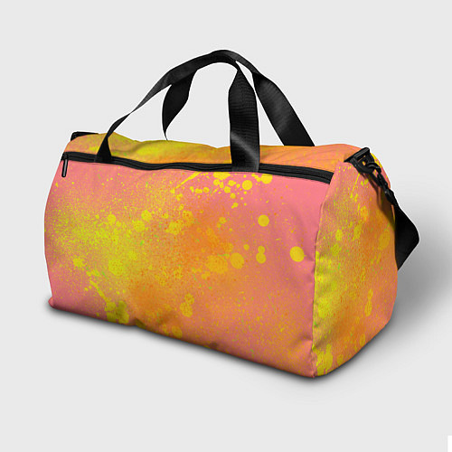 Спортивная сумка Гитара и подсолнухи / 3D-принт – фото 2