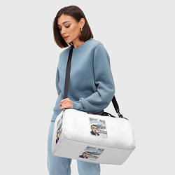 Сумки спортивные Булгаков Высокие мысли, цвет: 3D-принт — фото 2