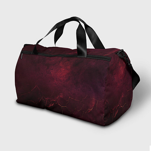 Спортивная сумка Аста Черный клевер Red style / 3D-принт – фото 2
