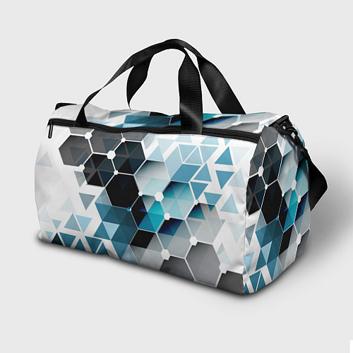 Спортивная сумка Абстракция FLO / 3D-принт – фото 2