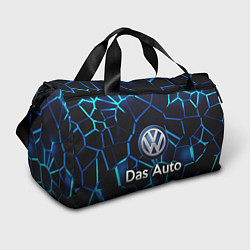 Сумки спортивные Volkswagen слоган Das Auto, цвет: 3D-принт
