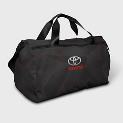 Спортивная сумка Toyota Тонкие линии неона