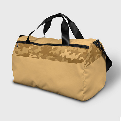 Спортивная сумка Песочный / 3D-принт – фото 2