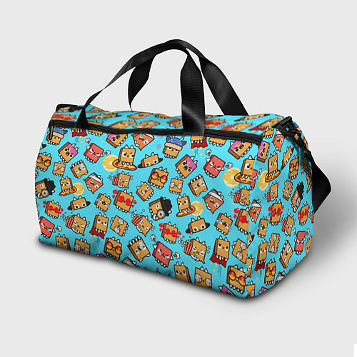 Спортивная сумка PAPER BAG CAT TOCA BOCA TOCA LIFE WORLD / 3D-принт – фото 2