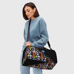 Сумки спортивные PSG LOGOBOMBING, цвет: 3D-принт — фото 2