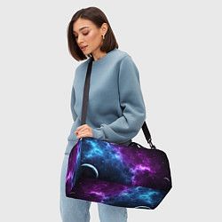 Сумки спортивные NEON GALAXY НЕОНОВЫЙ КОСМОС, цвет: 3D-принт — фото 2