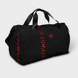 Спортивная сумка DUCATI BLACK RED LINE