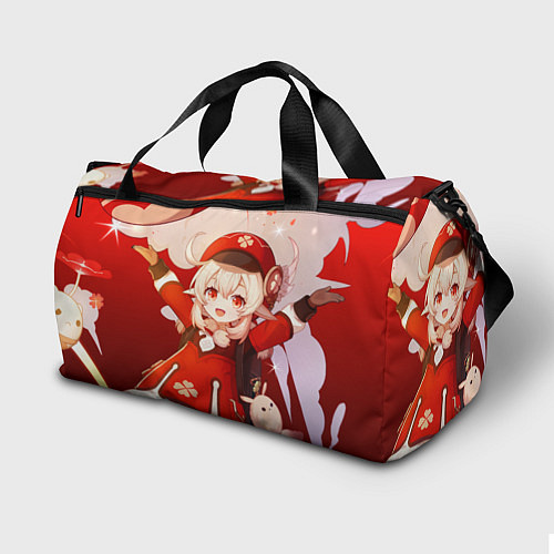 Спортивная сумка Кли - Геншин импакт / 3D-принт – фото 2