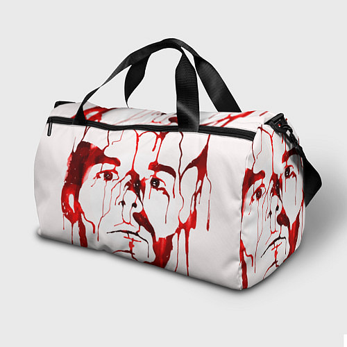 Спортивная сумка Декстер, портрет кровью / 3D-принт – фото 2