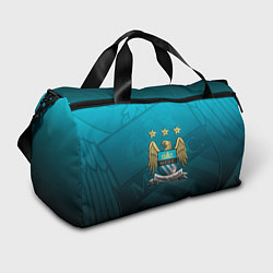 Сумки спортивные Manchester City Teal Themme, цвет: 3D-принт