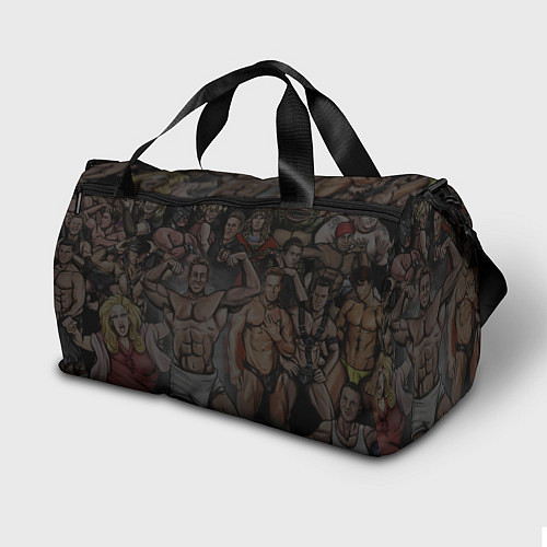 Спортивная сумка BILLY HERRINGTON ANIKI / 3D-принт – фото 2