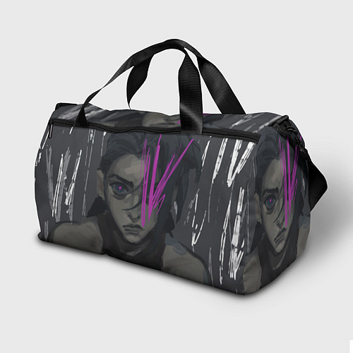 Спортивная сумка Jinx - Arcane / 3D-принт – фото 2