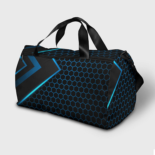 Спортивная сумка FIAT BLUE SPORT ФИАТ СПОРТ / 3D-принт – фото 2
