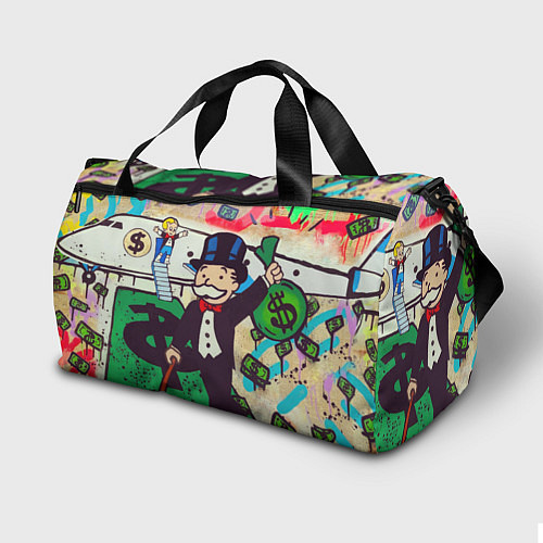 Спортивная сумка Alec Monopoly ART / 3D-принт – фото 2