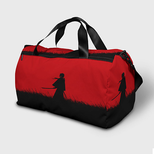 Спортивная сумка Самурай в поле / 3D-принт – фото 2