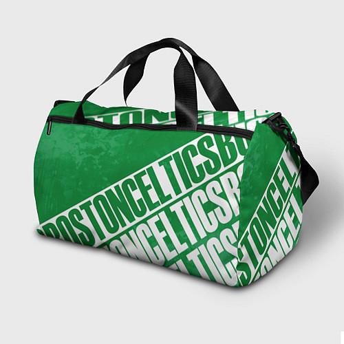 Спортивная сумка Бостон Селтикс, Boston Celtics / 3D-принт – фото 2