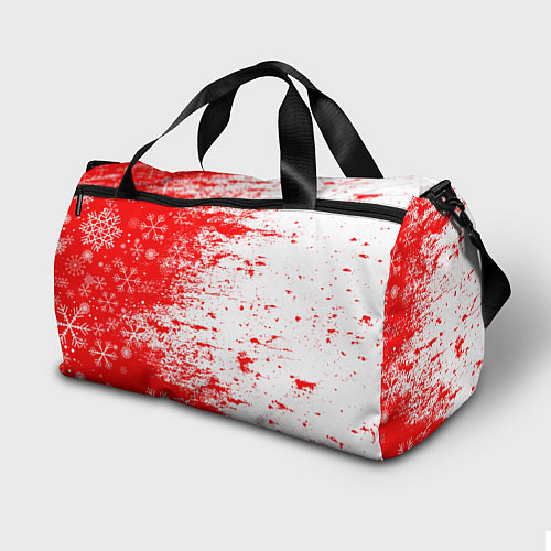 Спортивная сумка Among Us Новогодний 2022 / 3D-принт – фото 2