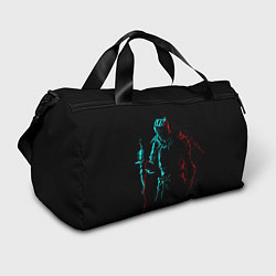 Спортивная сумка Dark Souls NEON Силуэт