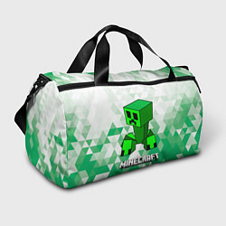 Сумки спортивные Minecraft Creeper ползучий камикадзе, цвет: 3D-принт