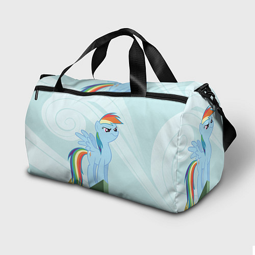 Спортивная сумка Радуга Дэш My Little Pony, Май Литл Пони / 3D-принт – фото 2