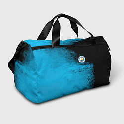 Спортивная сумка Manchester City голубая форма