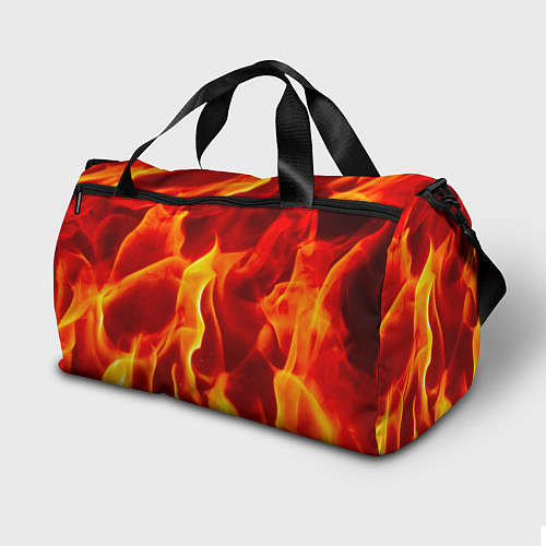 Спортивная сумка Fire Tiger Face 2022 / 3D-принт – фото 2