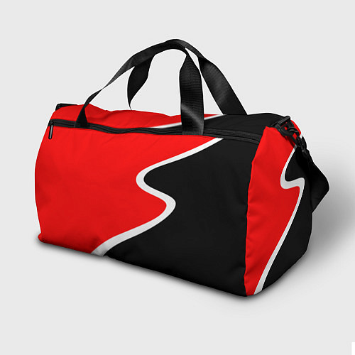 Спортивная сумка Chevrolet Логотип / 3D-принт – фото 2