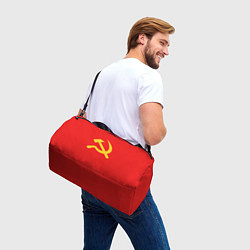 Сумки спортивные Красный Советский союз, цвет: 3D-принт — фото 2
