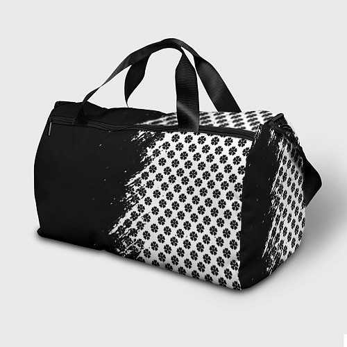 Спортивная сумка Манга чёрный клевер / 3D-принт – фото 2