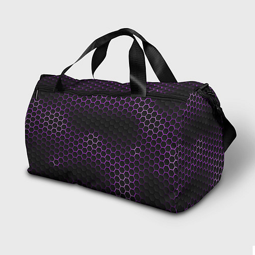 Спортивная сумка Шелли BRAWL STARS соты / 3D-принт – фото 2