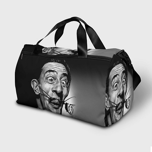 Спортивная сумка Salvador Dali - grimace / 3D-принт – фото 2