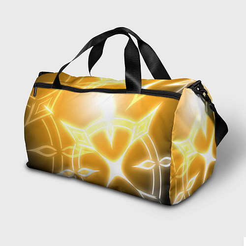 Спортивная сумка АЛЬБЕДО УЧЕНЫЙ ALBEDO ГЕНШИН ИМПАКТ / 3D-принт – фото 2