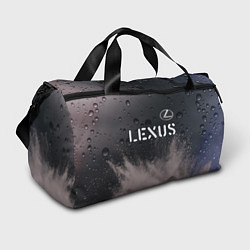 Сумки спортивные LEXUS Lexus - Краски, цвет: 3D-принт