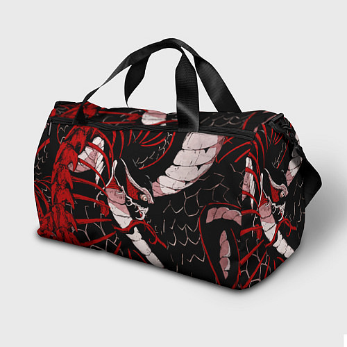 Спортивная сумка Токийский Гуль Красный Змей Tokyo Ghoul Snake / 3D-принт – фото 2