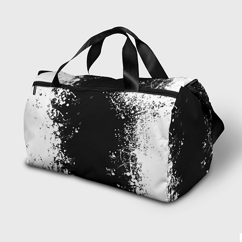 Спортивная сумка Volvo капли и брызги красок / 3D-принт – фото 2