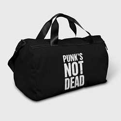 Сумки спортивные PUNKS NOT DEAD Панки Живы, цвет: 3D-принт