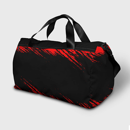 Спортивная сумка MINECRAFT - Красный Крипер / 3D-принт – фото 2