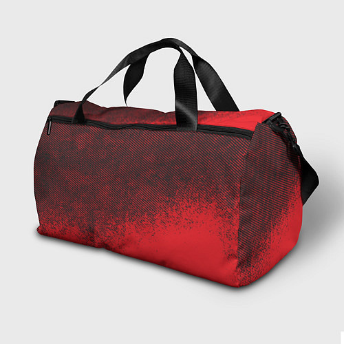Спортивная сумка RED GRUNGE SPORT GRUNGE / 3D-принт – фото 2