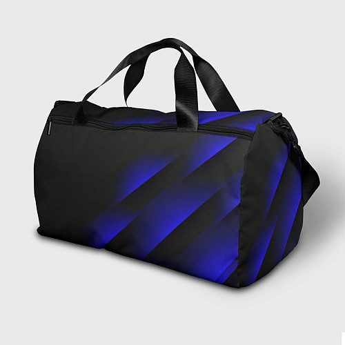 Спортивная сумка Blue Fade 3D Синий градиент / 3D-принт – фото 2