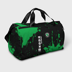 Сумки спортивные SKODA Skoda Autosport Брызги, цвет: 3D-принт