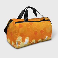 Сумки спортивные Мёд от пчёл, цвет: 3D-принт