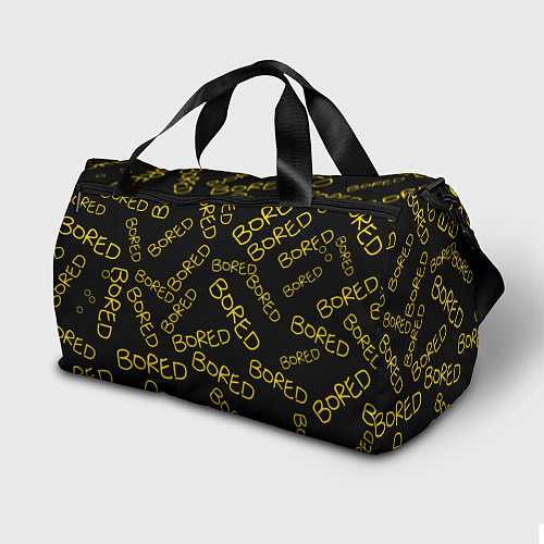 Спортивная сумка Sherlock Bored Pattern / 3D-принт – фото 2