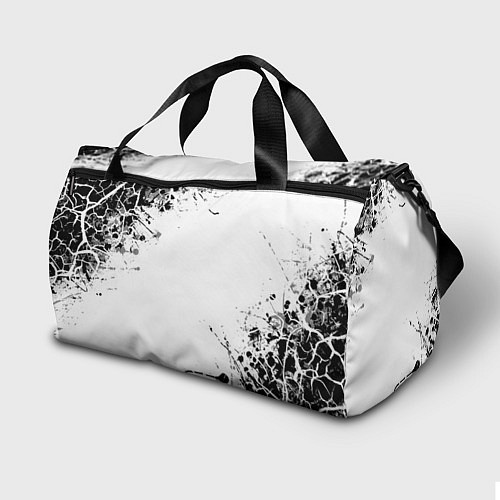 Спортивная сумка Lexus texture Трещины / 3D-принт – фото 2
