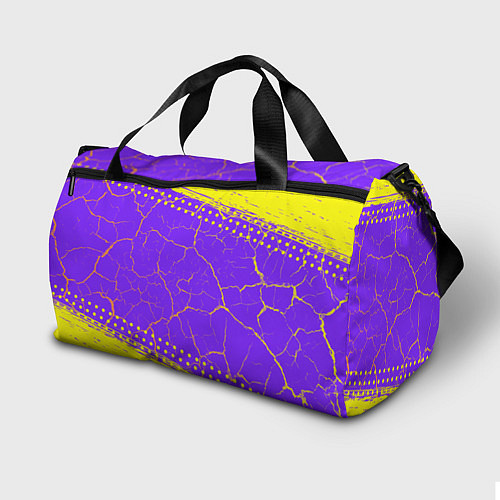 Спортивная сумка GENSHIN IMPACT - ГЕО Краски / 3D-принт – фото 2